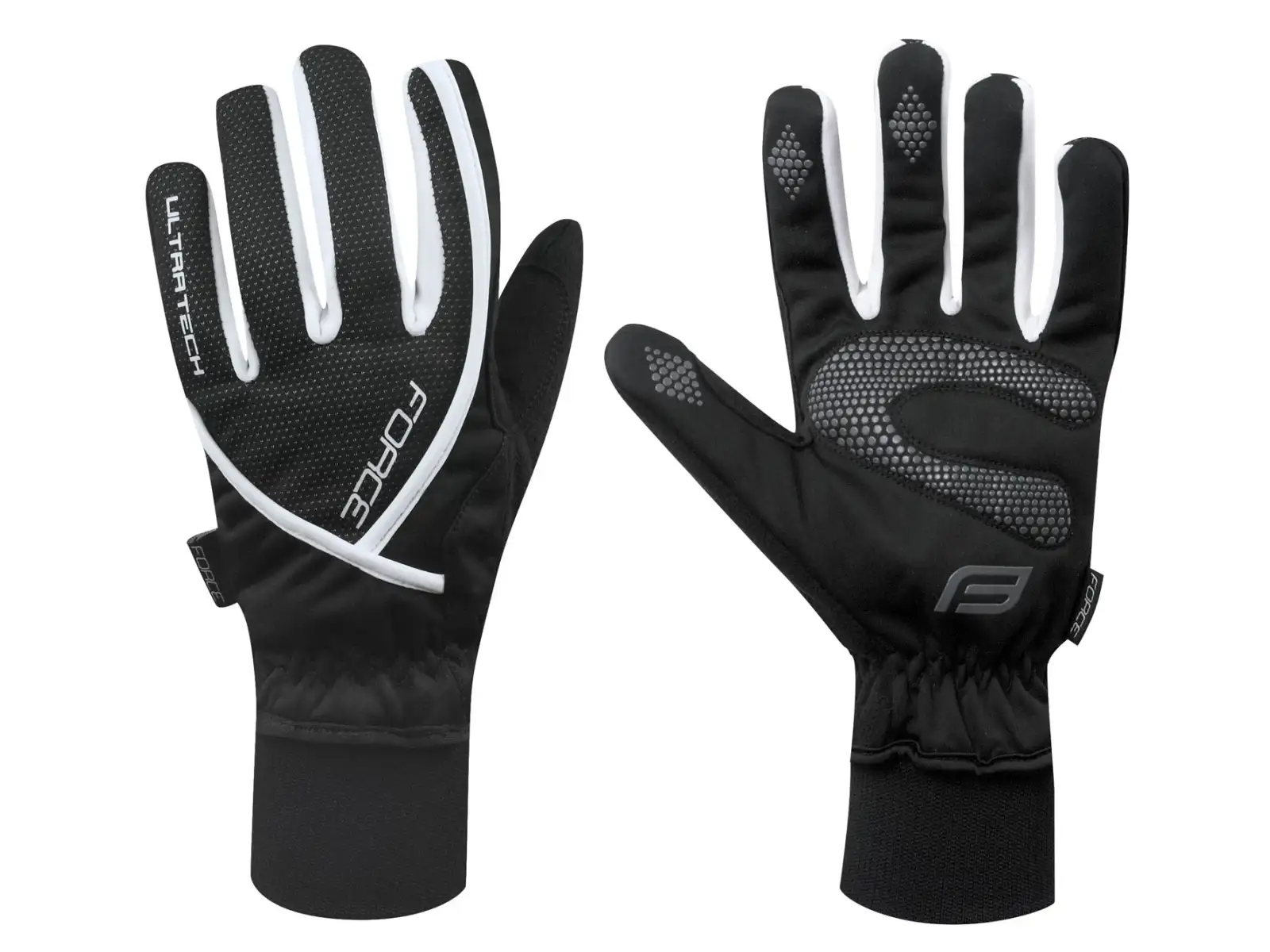 Force Ultra Tech Winterhandschuhe schwarz/weiß