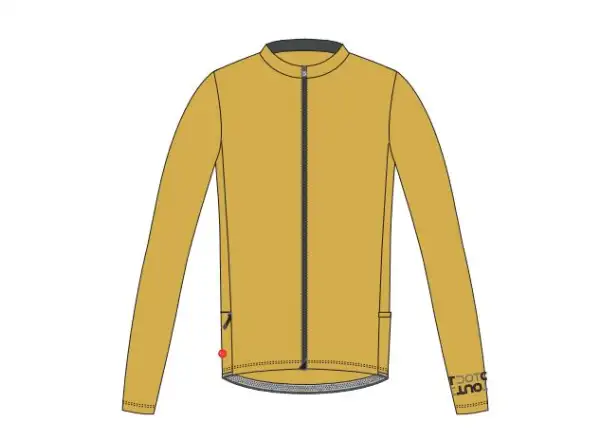 Dotout Avant Herren Langarmtrikot Ocker Gelb
