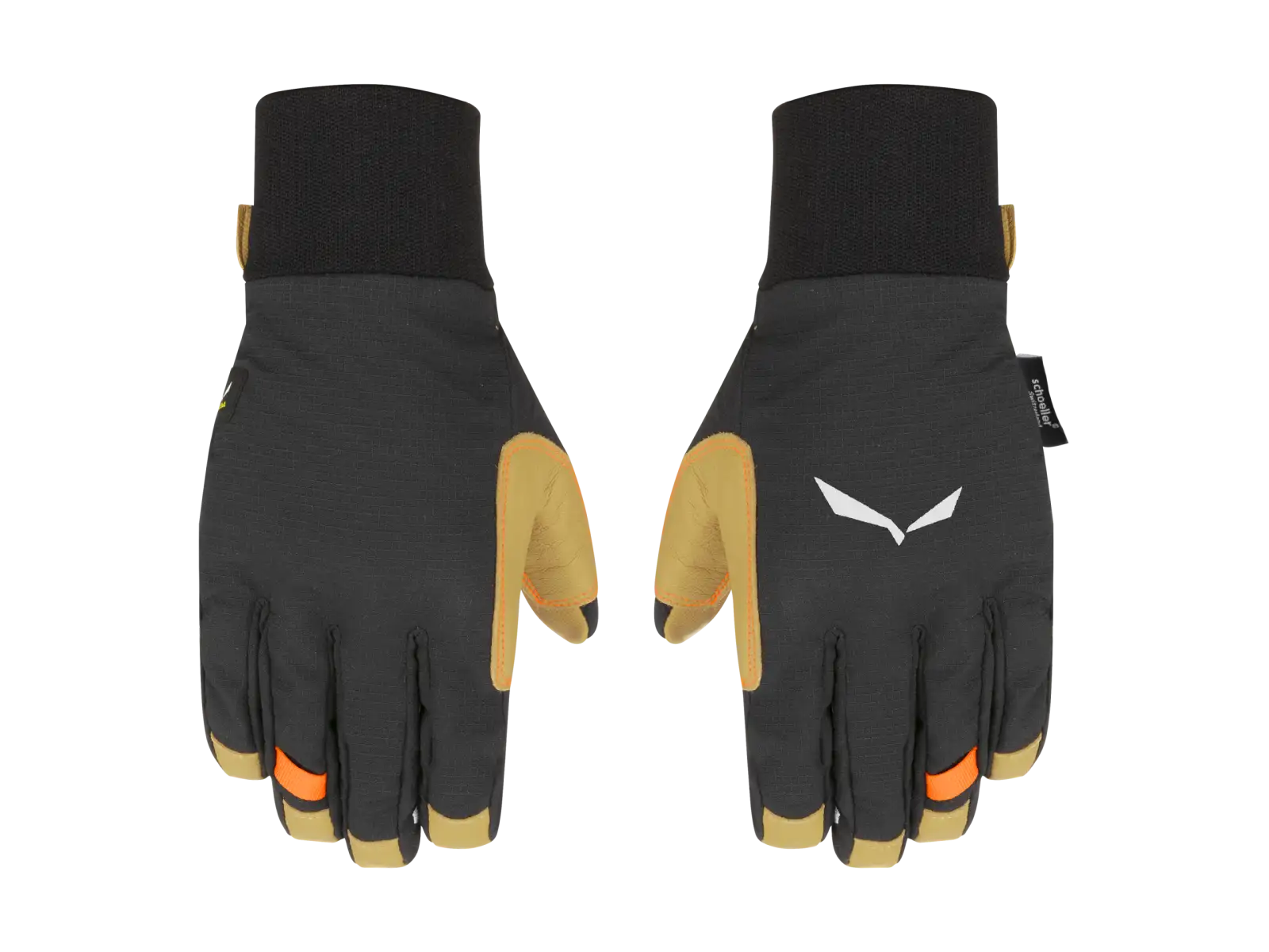 Salewa Ortles Durastretch Merino Herrenhandschuhe Black Out/2500/4570