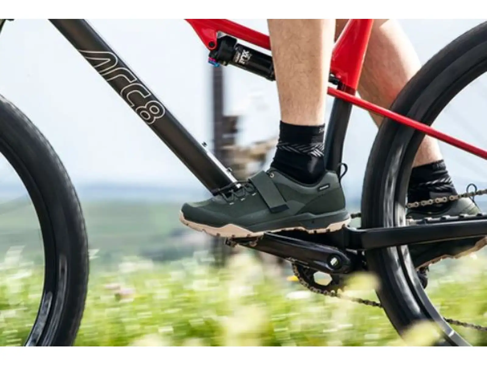 Shimano SH-EX500 Herrenschuhe Grün