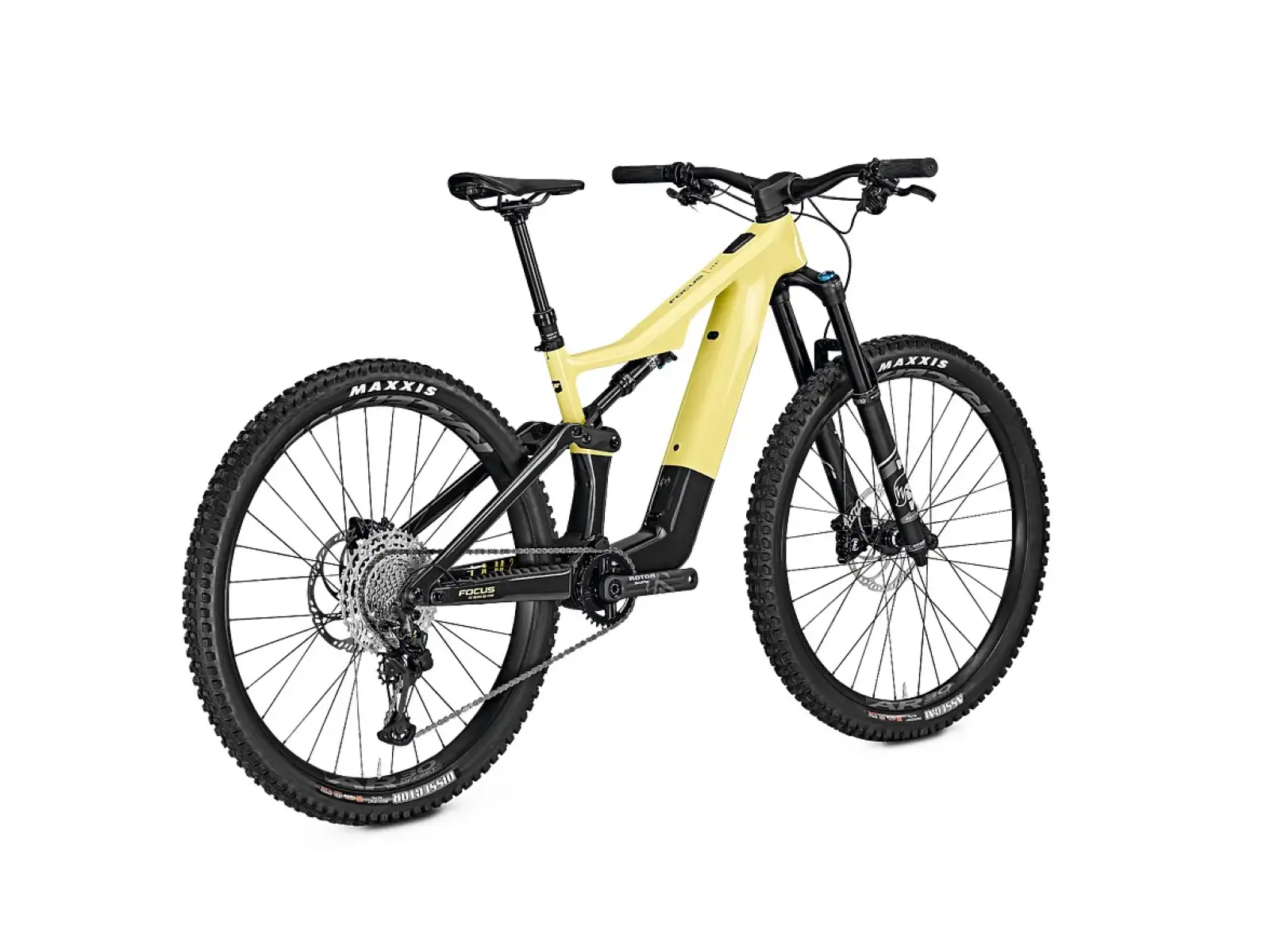 Focus Jam2 SL 8.8 DI 430Wh mountain e-bike Limeyellow Glossy / Carbon Raw Glossy