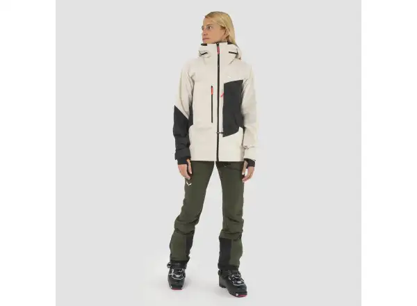 Salewa Sella 3L Powertex Damenjacke Oatmeal/0910