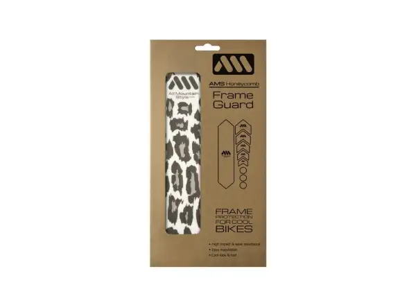 All Mountain Style Rahmen-Schutzaufkleber Basic Clear/Cheetah
