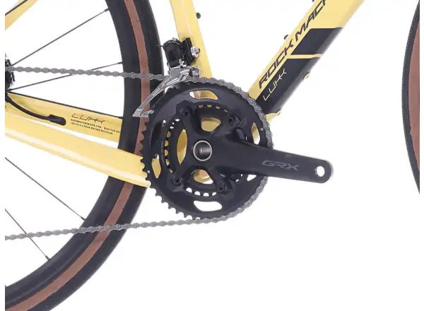 Rock Machine Lukk CR 60 Gravelrad Gloss Sulfur Yellow