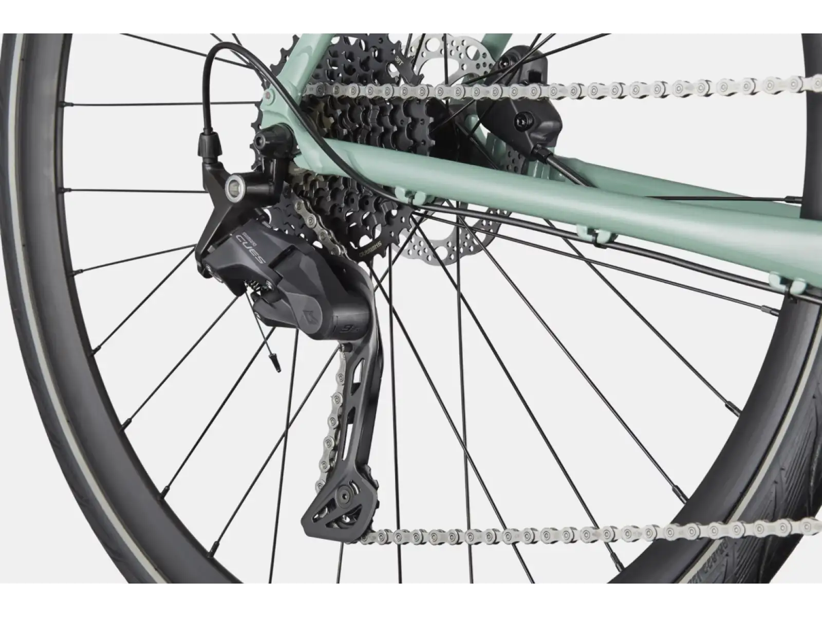 Cannondale Quick 3 Remixte Step-thru Trekkingrad Sage