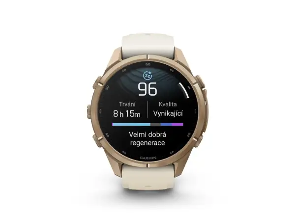 Garmin fenix 9 Pro inReach 43 mm Smartwatch Autumn gold titanium/Cream/french gray