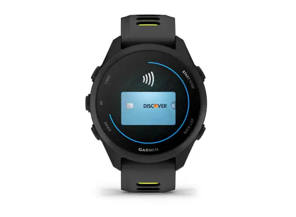 Garmin Forerunner 170 Black mit Armband Black/Amp Yellow