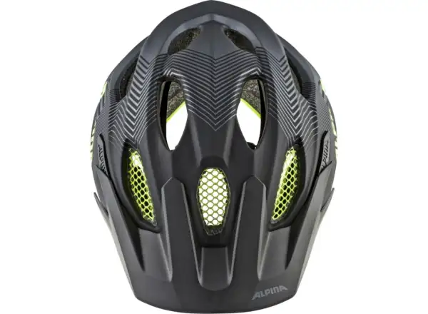 Alpina Carapax Jr. Kinderhelm schwarz/neon/gelb