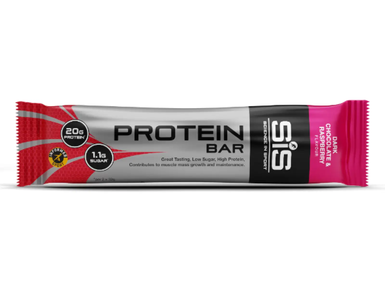 SiS Proteinriegel Dark Chocolate Raspberry 2x32 g