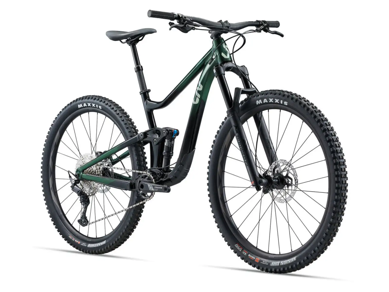 Liv Intrigue 29 1 - vollgefedertes Mountainbike Kelp Forest