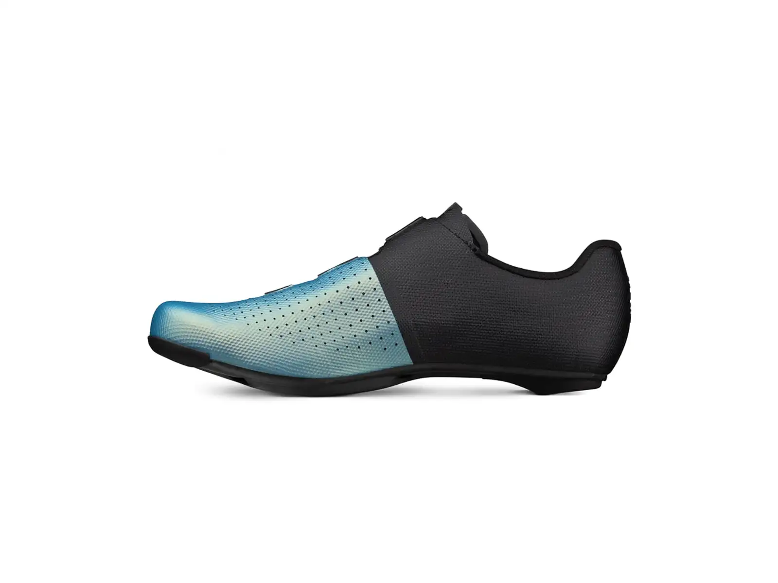 Fizik Tempo Decos Carbon Iridiscent Rennrad Herrenschuhe Black/Light Blue