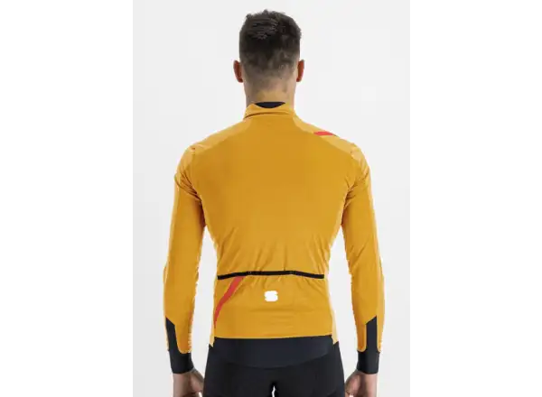 Sportful Fiandre Light No Rain Herrenjacke Dark Gold
