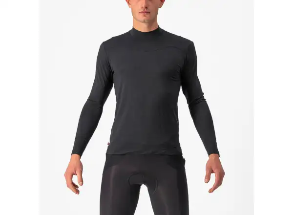 Castelli Bandito Wolle Baselayer Herren Langarmshirt schwarz