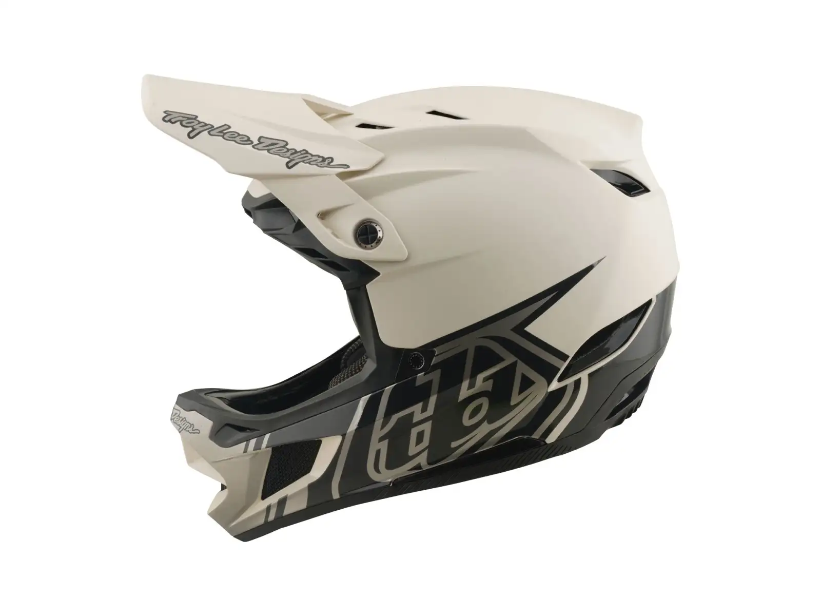 Troy Lee Designs D4 Composite MIPS Helm Stealth Pumice
