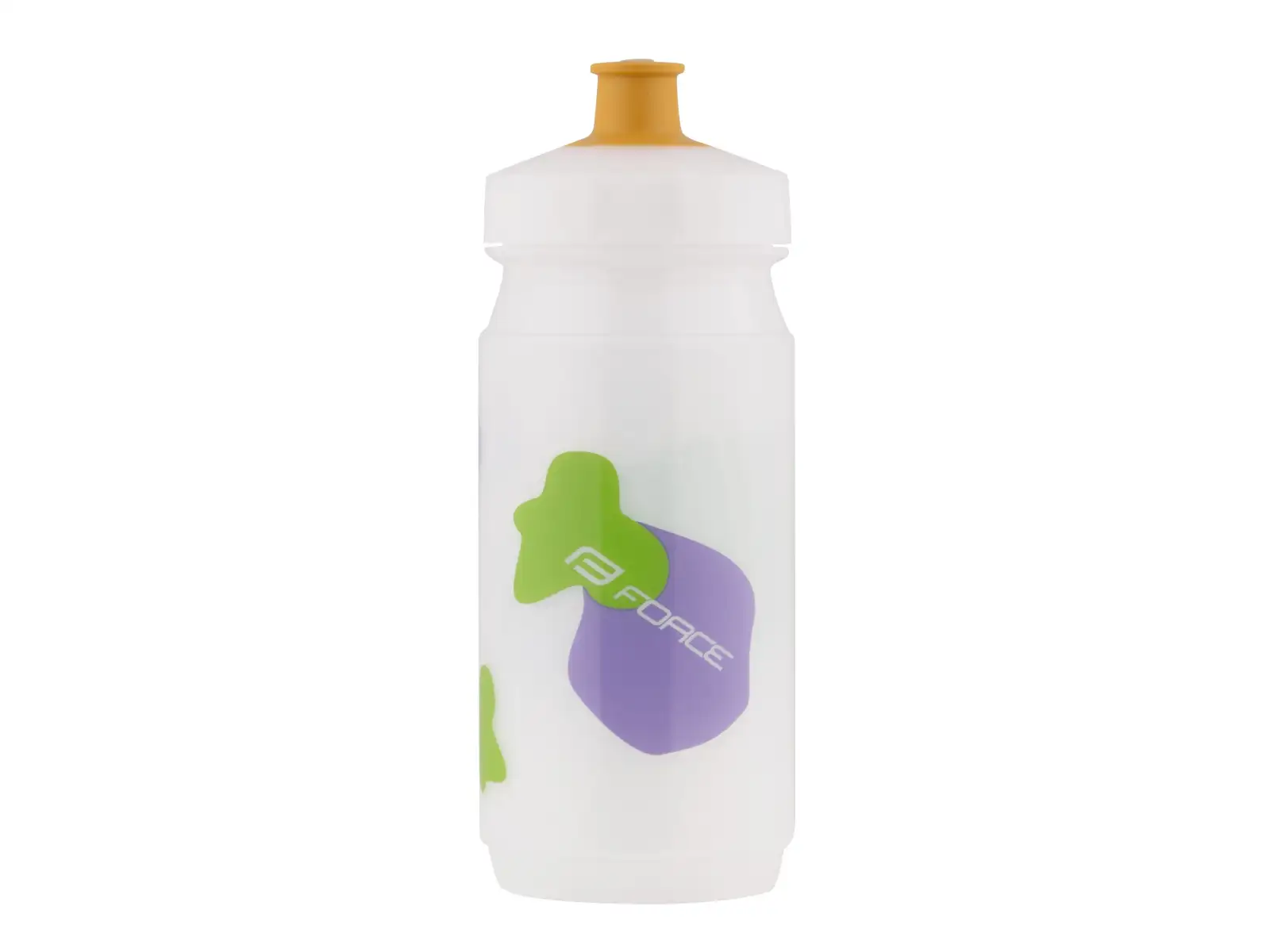 Force Party Ride Fahrradflasche 550 ml transparent
