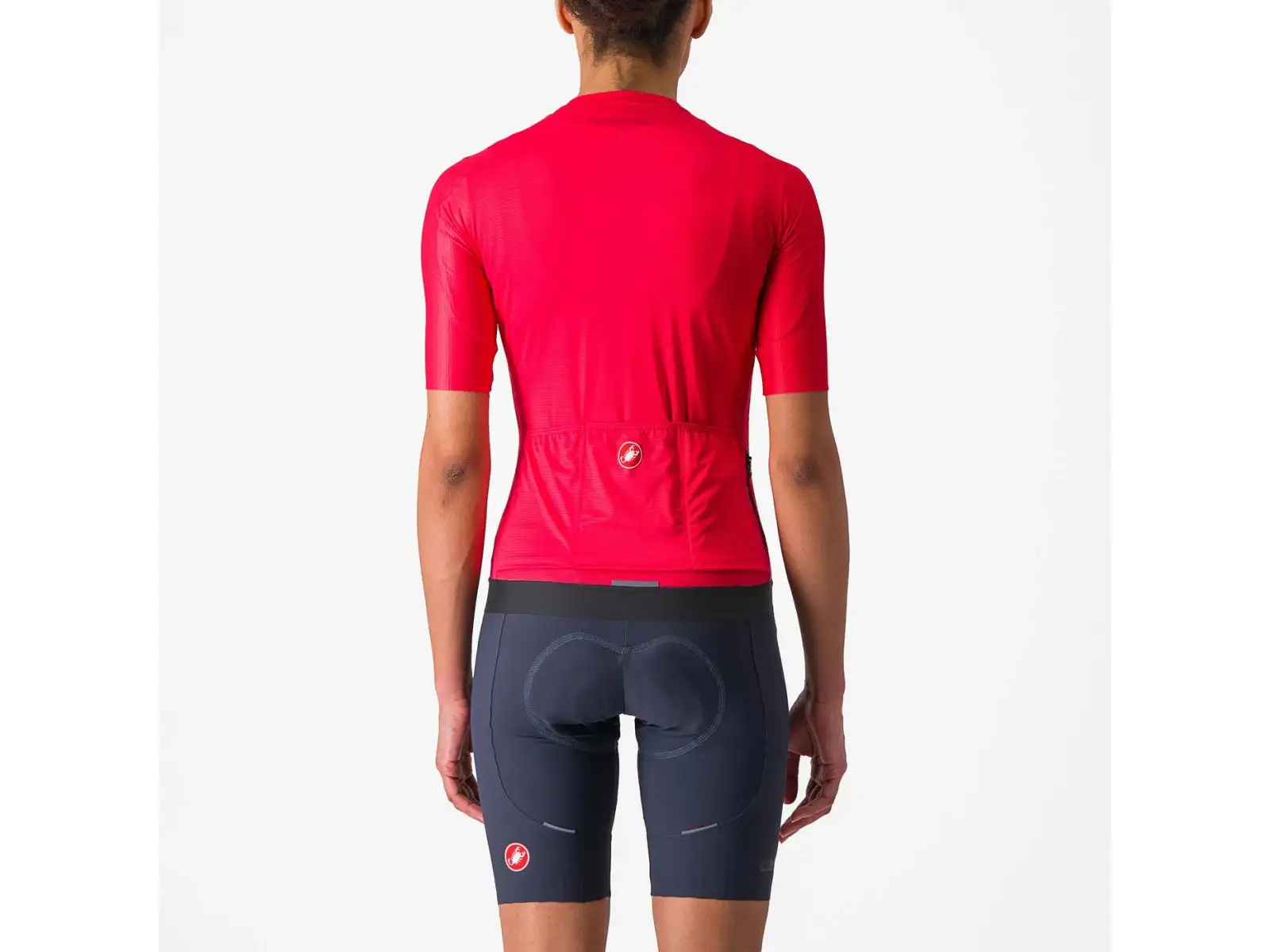 Castelli Espresso Damen-Trikot Kurzarm Hibiscus