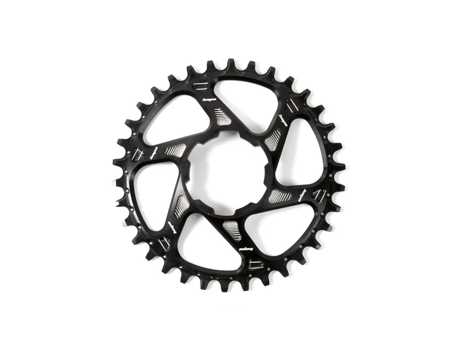 Hope Spiderless Retainer Ring Kettenblatt schwarz 34Z.