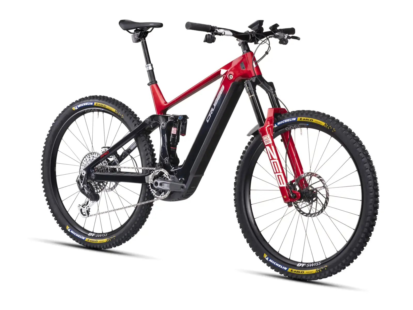 Crussis e-RACE PRO (750 Wh) vollgefedertes Elektrofahrrad
