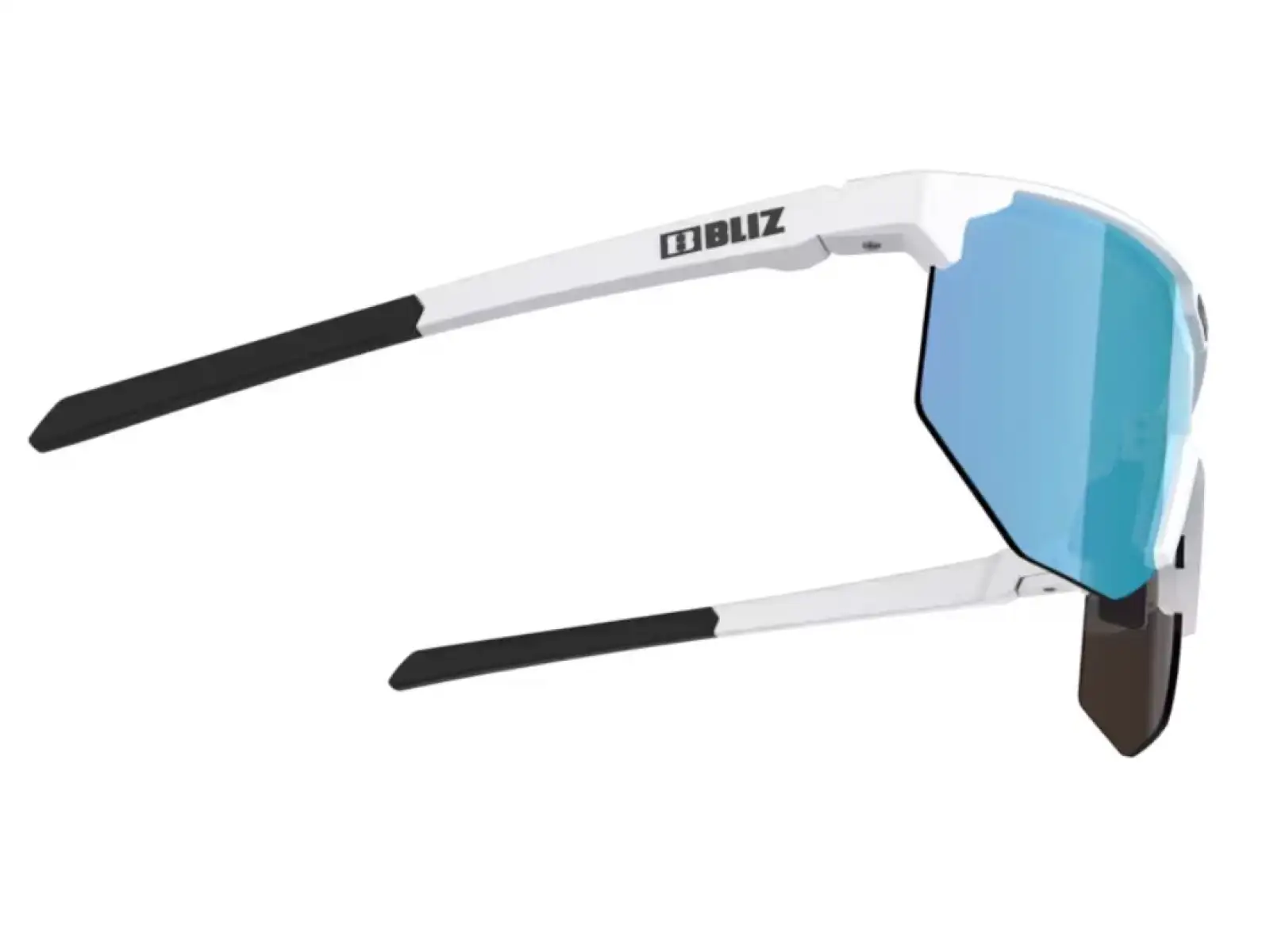 Bliz Hero Small Brille White/Brown Blue
