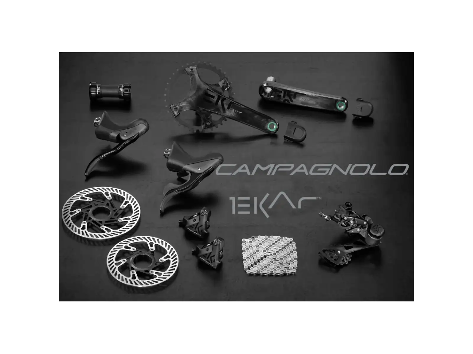 Campagnolo Ekar DB 1×13-fach Gravel-Gruppe 175 mm / 40 Zähne
