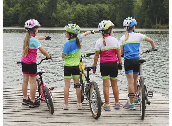 Junior Etape Kinder Shorts Schwarz/Rosa