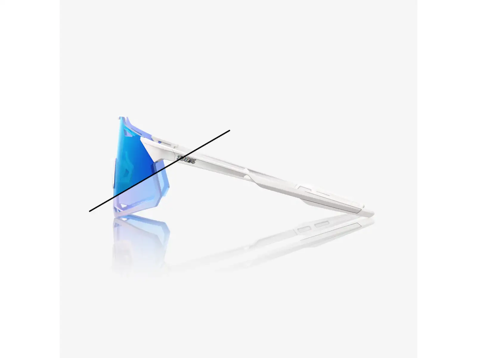 100% Hypercraft Brille LE Bastille Blue Mirror Photochromic