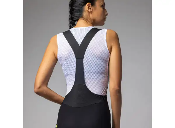 Alé Speedfondo Light Damen Radhose mit Polster und Trägerhose schwarz