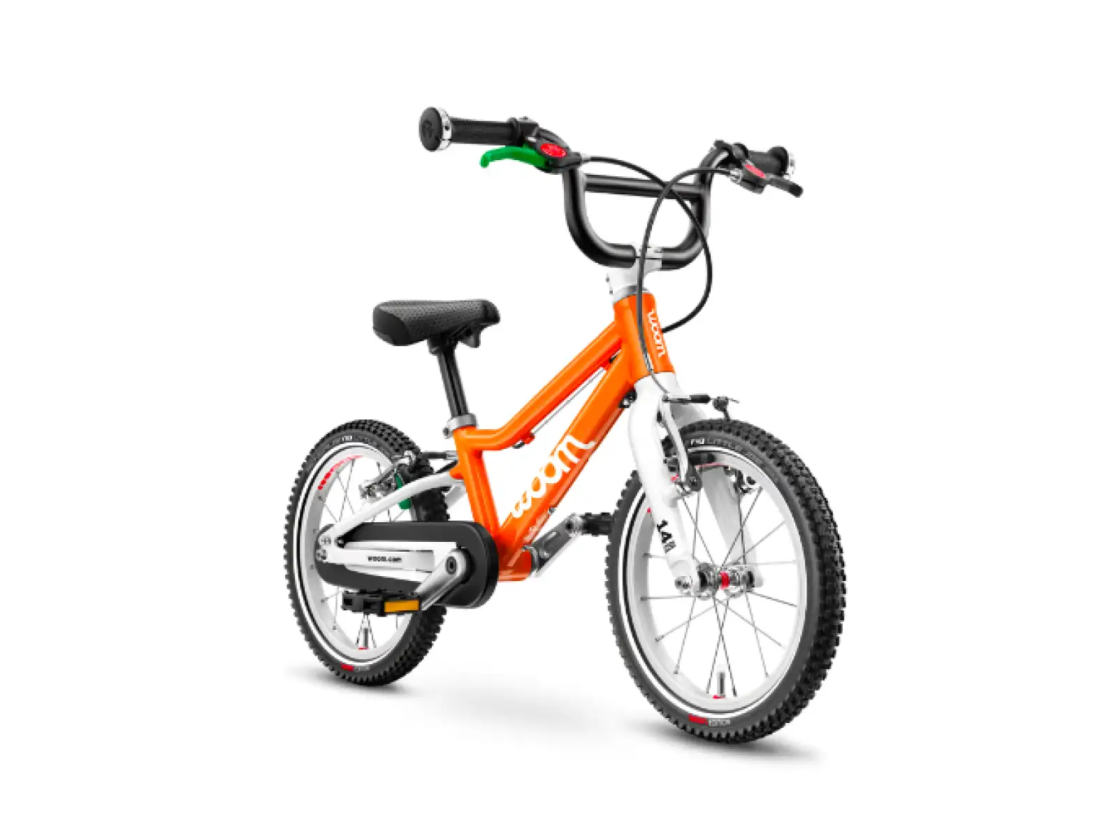 Woom 2 Flamme Orange 14 Kinderfahrrad