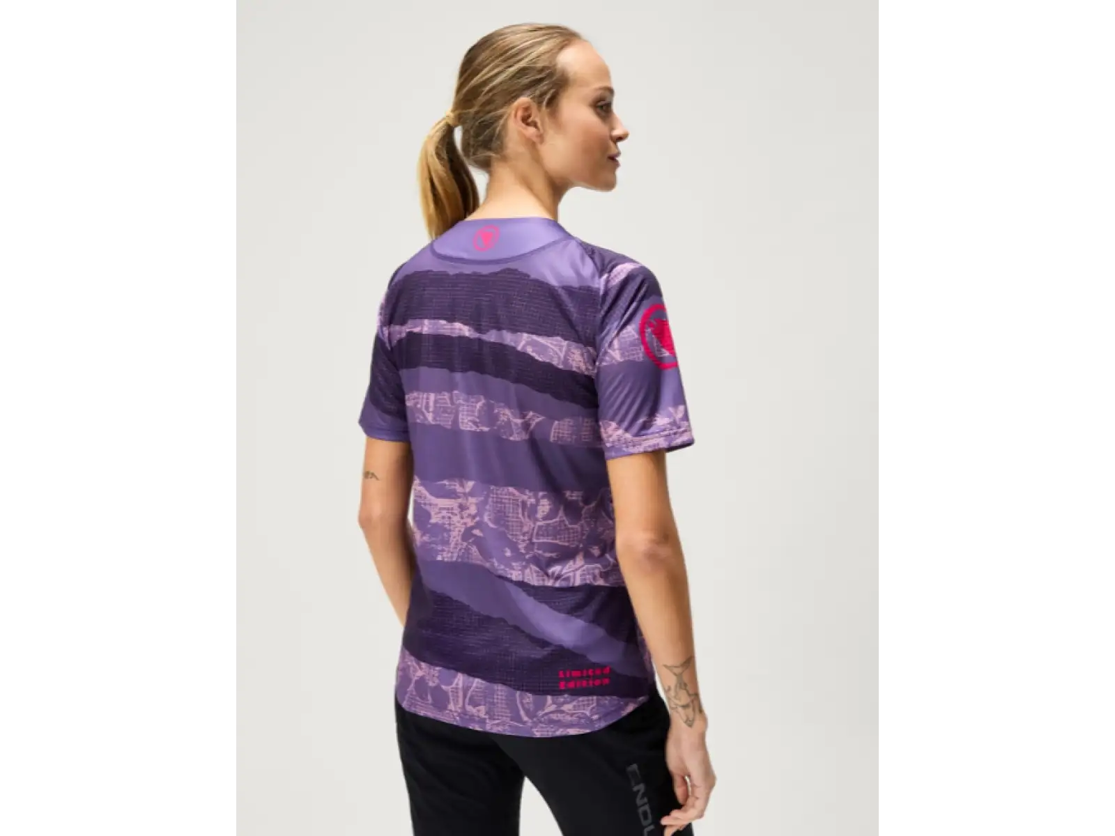 Endura LTD Parchwork Damen Trikot kurzarm Bramble