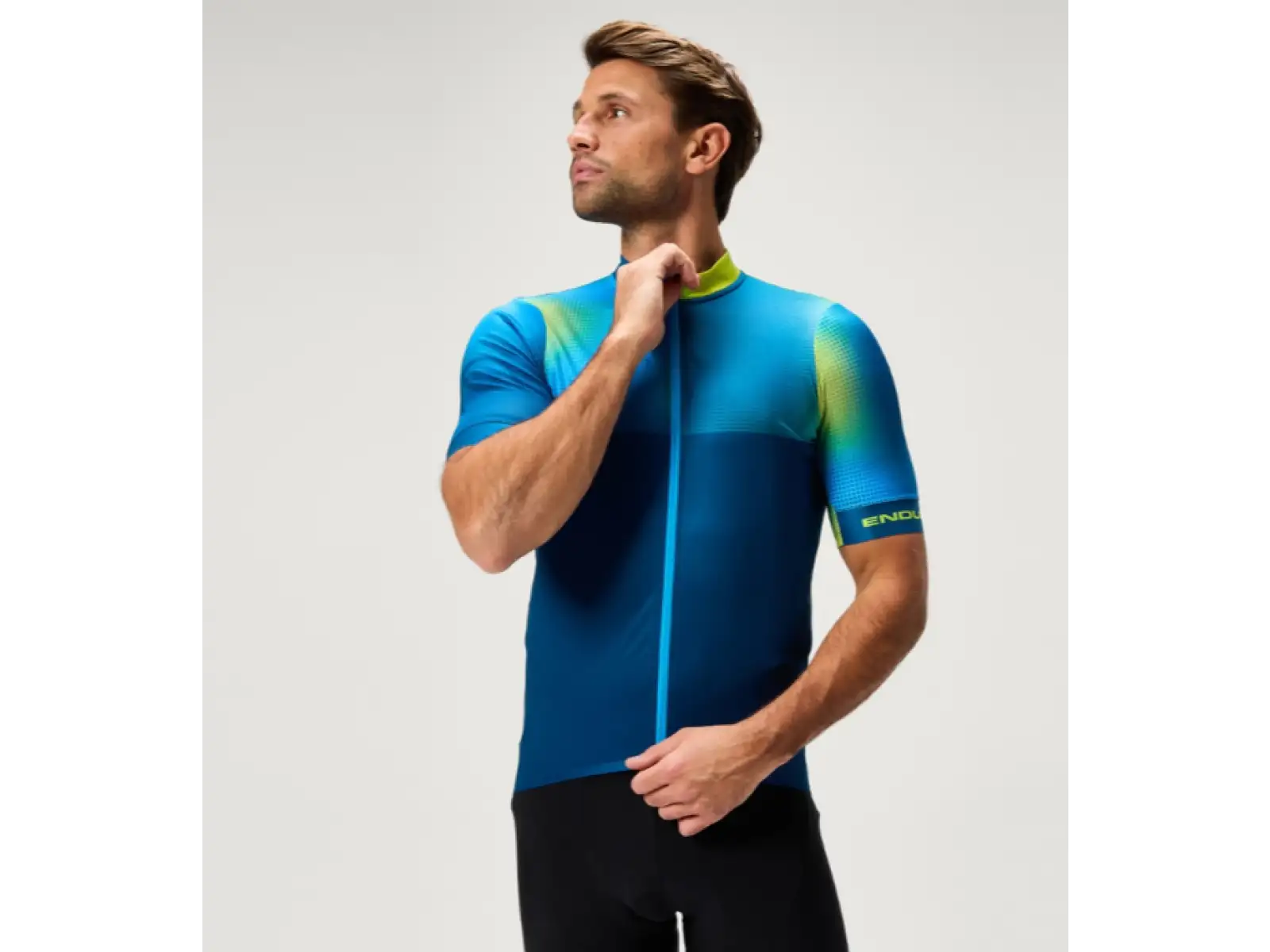 Endura FS260 Bitmap Herren Trikot kurzarm Barra Blue