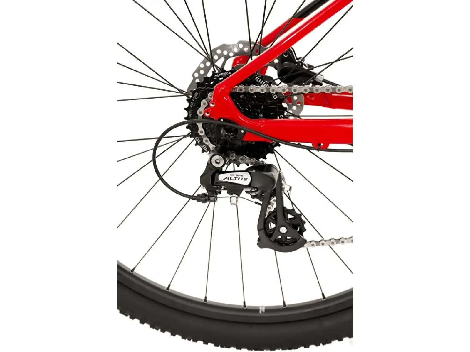 Rock Machine Manhattan 70-29 Rot/Weiß Mountainbike