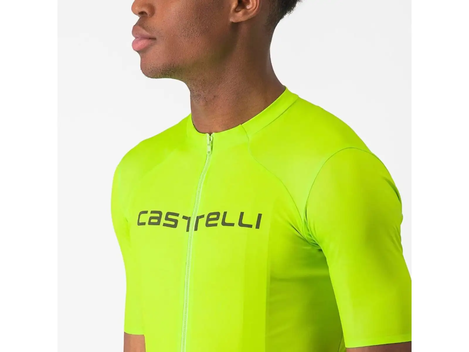 Castelli Elements Herren Kurzarmtrikot Electric Lime