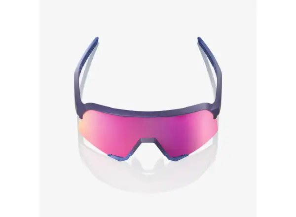 100% S3 Sonnenbrille – Satin Storm Metallic / Purple Mirror