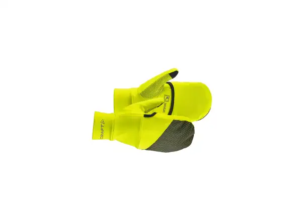 Craft ADV Lumen Hybrid Laufhandschuhe Gelb