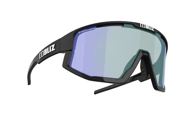 Bliz Fusion Nano Optics Radbrille Matt Black Photocromic Brown/Blue Multi