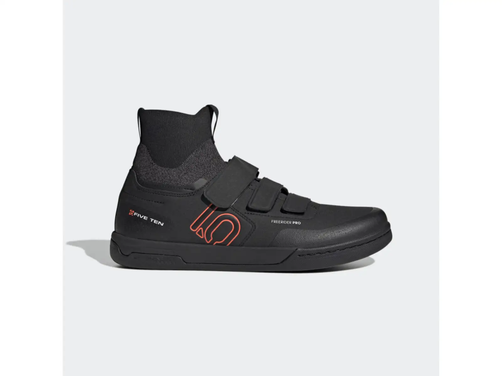 Five Ten Freerider Pro Mid Schuhe Core Black/Solar Red/Grey Three