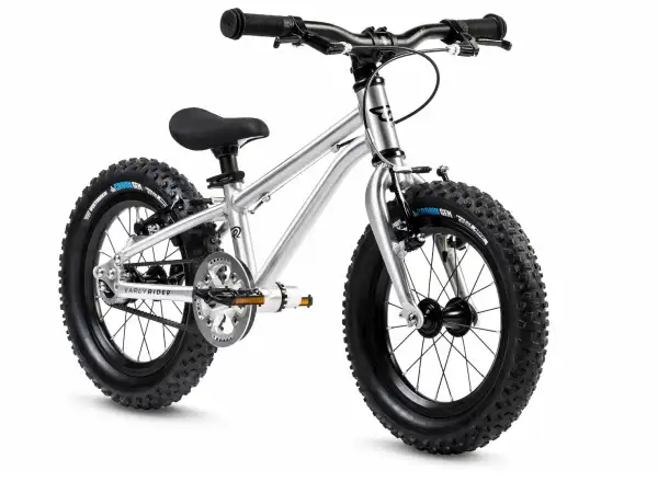 Early Rider Seeker 14 Kinderfahrrad Gebürstetes Aluminium