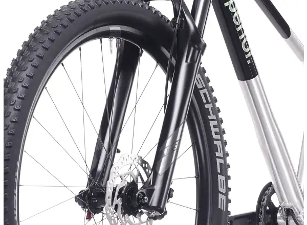 Superior TEAM 27.3 Kinderfahrrad Gloss Brushed Alu / Rainbow Black