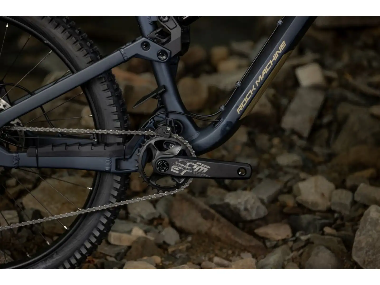 Rock Machine Whizz FS III 50 Mountainbike Matte Milionaire Blue
