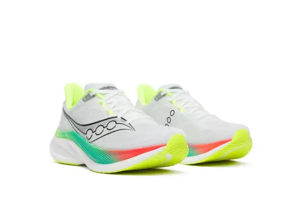 Saucony Endorphin Speed 5 Herren Laufschuhe White/Multi