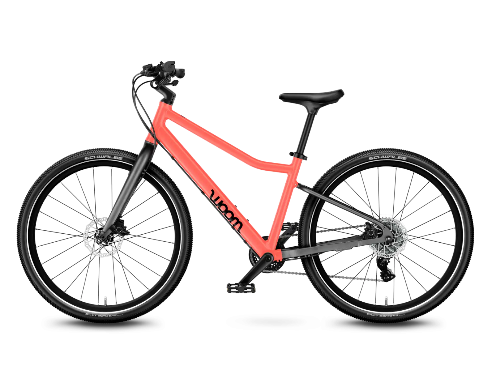 Woom 5 Explore Kinderfahrrad 24" Neon Coral