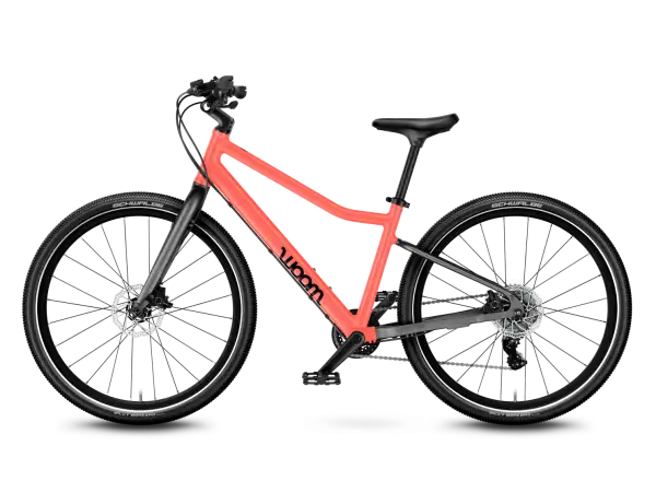 Woom 5 Explore Kinderfahrrad 24" Neon Coral