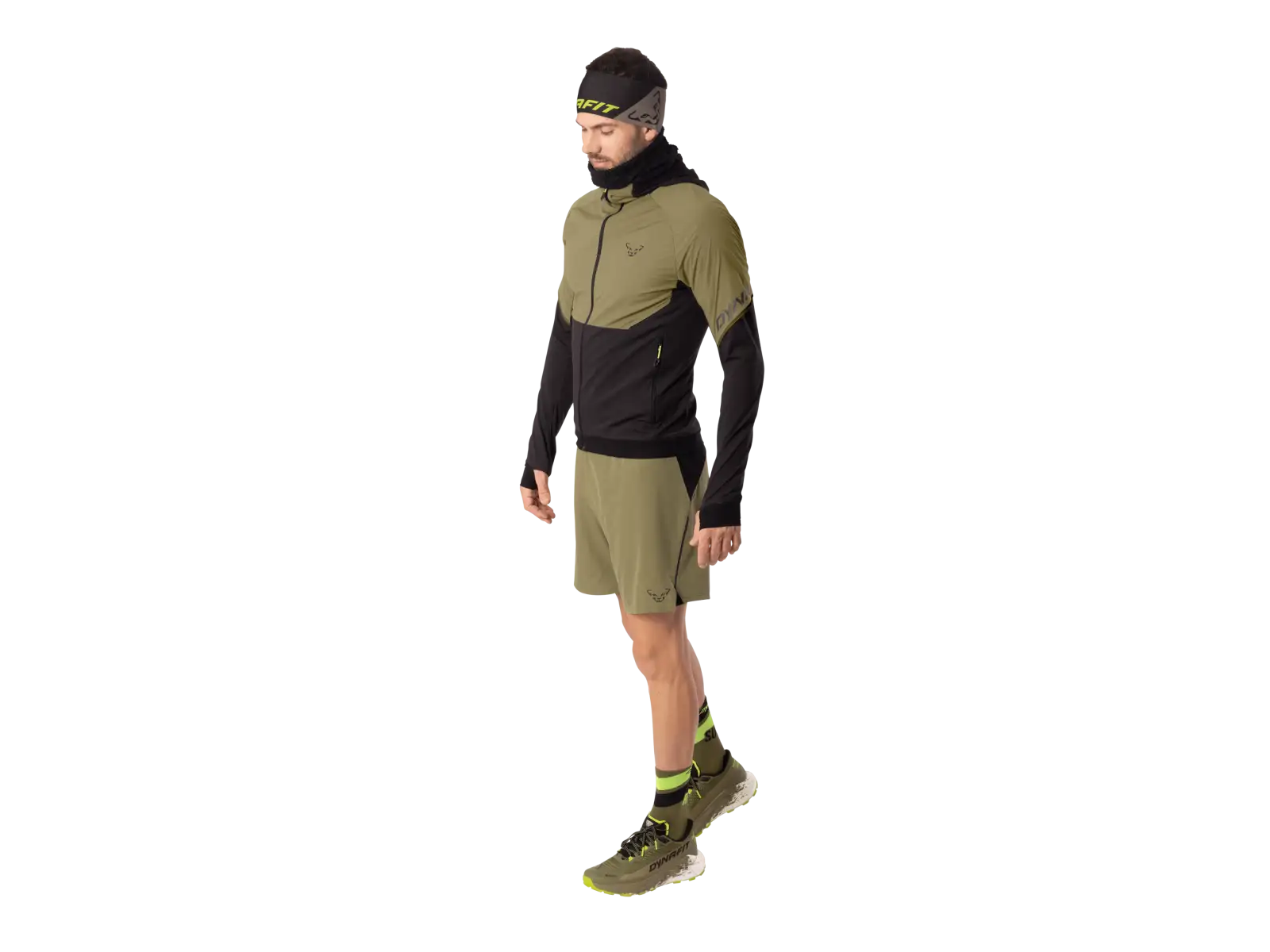 Dynafit Alpine Hybrid Herren Laufjacke Military Green/Black Out