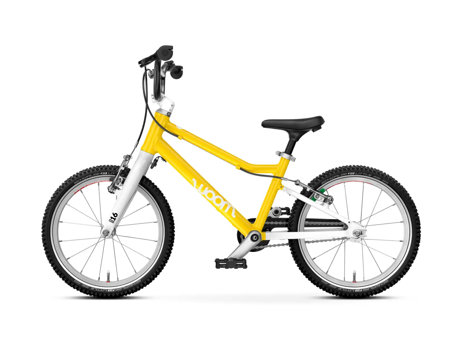 Woom GO 3 Automagic Vibrant Yellow 16 Kinderfahrrad