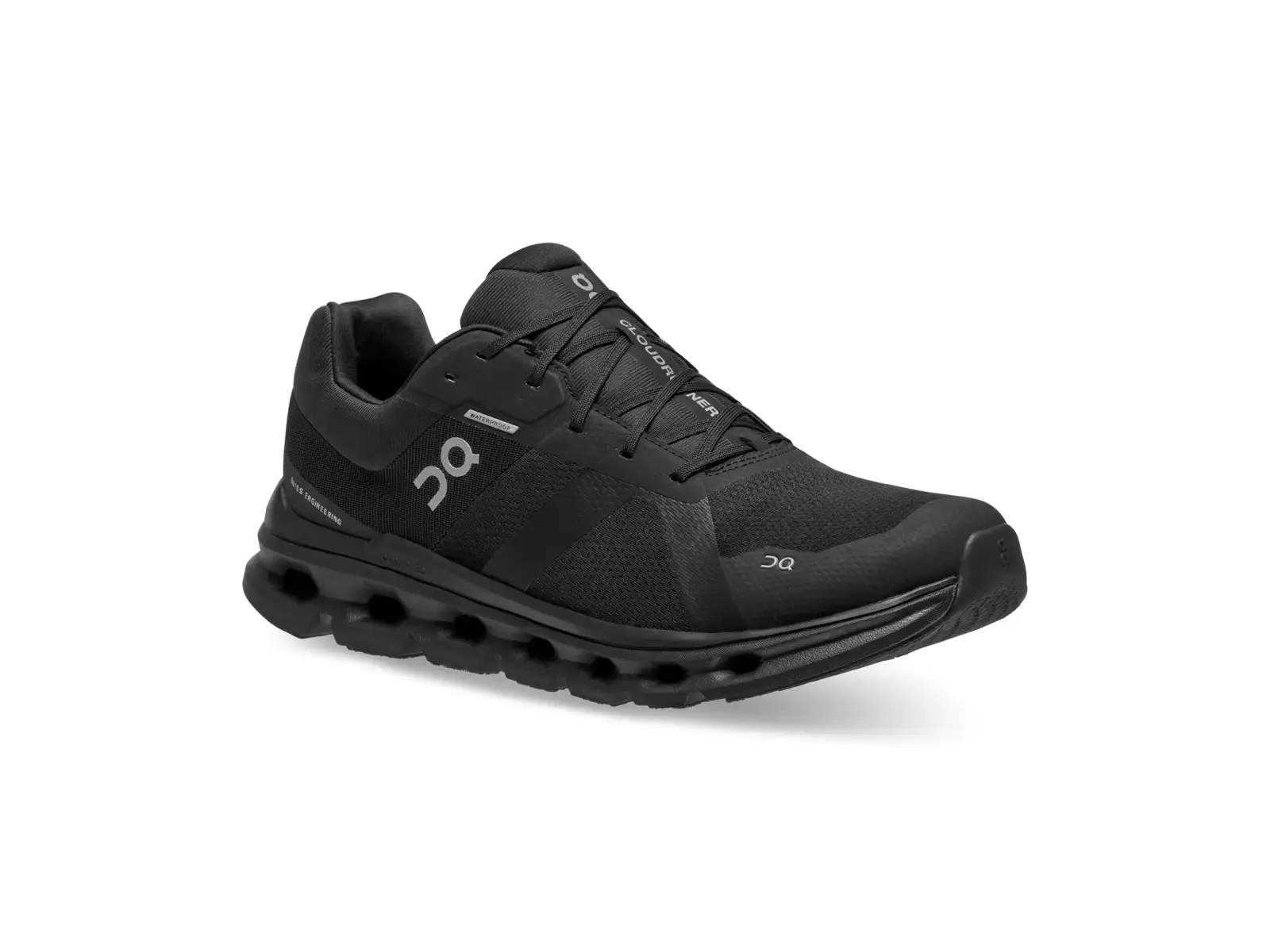 On Cloudrunner Waterproof Herren-Laufschuhe Black
