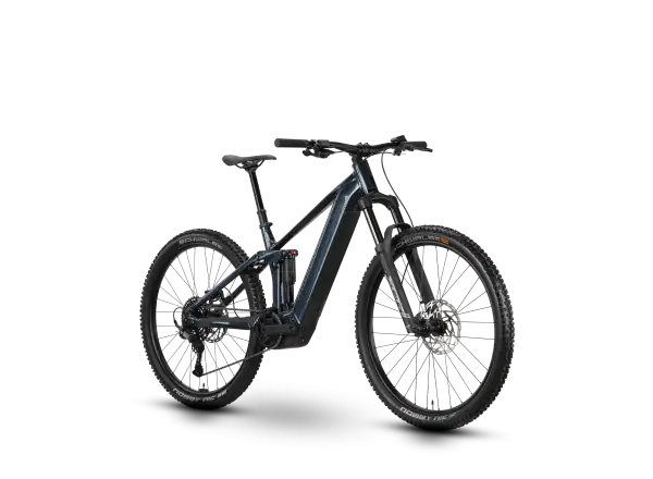 Raymon Korak Comp steelblue/taupe vollgefedertes E-Bike