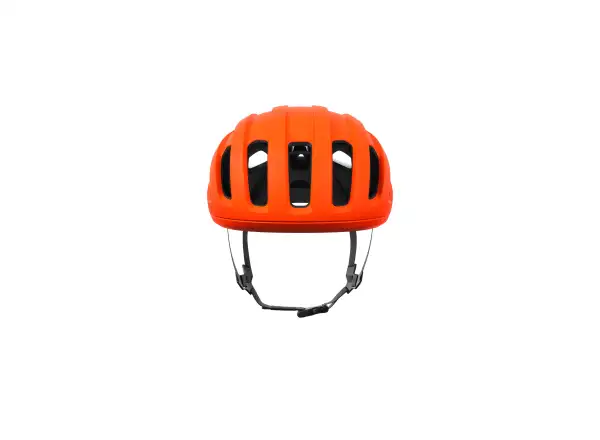 POC Amidal Rennradhelm Fluo. Orange Matt/Uranium Black Matt/Hydrogen White Matt