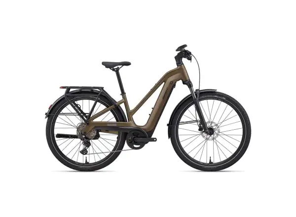 Giant Explore E+ 3 STA Trekking E-Bike Pyrite Brown