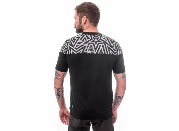 Sensor Helium Herren-Trikot kurzarm schwarz/Stars