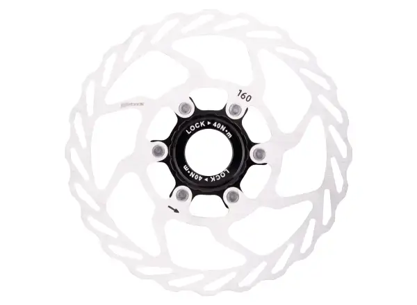Force Center Lock 160 mm Bremsscheibe Silber